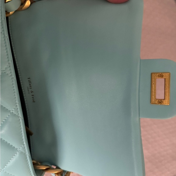 Tiffany & Fred Baby Blue Chain shoulder bag - Picture 6 of 7